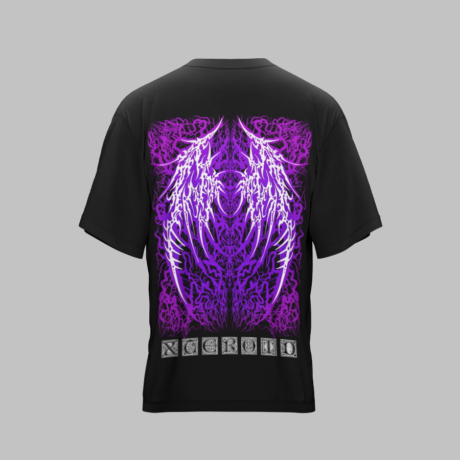 HELLWING X BLACK UNISEX OVERSIZED TSHIRT