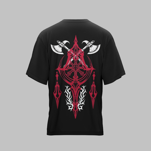 BATTLEBORN X BLACK UNISEX OVERSIZED TSHIRT