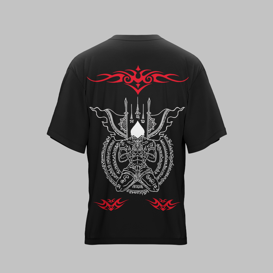 WARLORD X BLACK UNISEX OVERSIZED TSHIRT