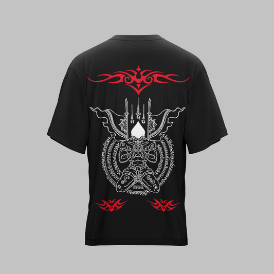 WARLORD X BLACK UNISEX OVERSIZED TSHIRT
