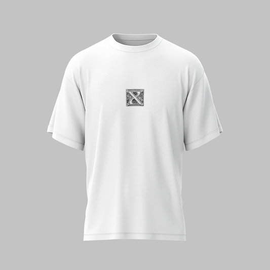 DRAGON X  WHITE UNISEX OVERSIZED TSHIRT